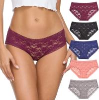 Pack 6 pcs Bragas Ropa interior de encaje sexy Bragas de bikini para mujer, Color Surtido - details 1