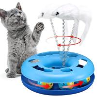 COTTECOTA-Circuito de juego para gato 7 x 25 azul. Circuito de diversión para Gatos. Pista de juego Mascotas. Juguete para mascotas. Entretenimiento para gatos. 51087 - details 2