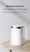 Official | Mi Smart Kettle Pro, Pantalla de temperatura en tiempo real , Alta capacidad de 1,5 L, Termostato STRIX de Reino Unido, Triple protección de seguridad - details 0