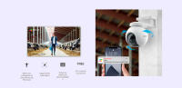 Ezviz EB8 Cámara de vigilancia panorámica exterior Resolución 2K Conectividad 4G Batería interna de 10400 mAh Visión nocturna a color Detección inteligente de movimiento de personas Visualización de ubicación GPS  Resistente al exterior - details 3