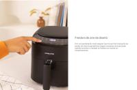 CREATE - Freidora sin aceite 3.5L- 8 programas, Acero Inoxidable, 220°C - AIR FRYER PRO COMPACT - details 1