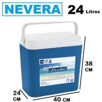 Nevera de playa,camping, PLASTICO rigito,PORTATIL ,10/18/24/30 litros ,COLOR AZUL, CON ASA,cm,fespu - details 2