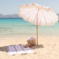 Flamingueo Sombrilla Playa - Sombrilla Playa Proteccion UPF 50+, Beach Umbrella, Sombrilla de Playa Grande, Sombrilla Jardin Inclinable, Parasol Playa Altura Regulable, Sombrilla Plegable Impermeable - details 2