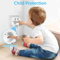 5 Puertos Ladron Enchufe con USB 4000W, Regletas Enchufes Plano Pared con 3 Tomas de CA y 2 USB Puertos, Adaptador Triple Enchufe Multiple Compatible con Móvil y Pad, Hogar, Cocina, Oficina y Viajes - details 3