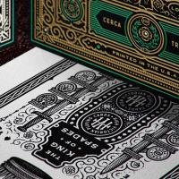 Fournier Theory11 USPCC Baraja poker High Victorian red green roja verde Época victoriana Gran Bretaña Arte Magos Trucos Ilusionismo Cartas Magia Adultos Colección Coleccionable Jugar Cartas Juego mesa Regalo ideal Espectáculo Escenario - details 7