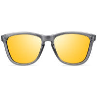 VOOGLERS - POLARIZED UNIQUE New York Sunset Gafas de Sol Polarizadas Para Hombre y Mujer Unisex, UV400, Moda / Verano, Cristales Lentes de Espejo, Montura Gris Brillo - details 0