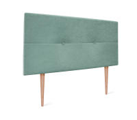 DHOME Cabecero de Polipiel o Tela AQUALINE Pro cabeceros Cabezal tapizado Cama Lujo (Verde Agua Tela) - details 6