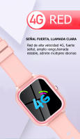 4G Reloj Inteligente Niño Con Pantalla Táctil, Smartwatch Niños, Llamadas, Video Llamadas, seguimiento de la ubicación en tiempo real,  impermeabilidad IP67, Alarma Zonas Seguridad, Cámara, SOS, Linterna, Reloj Teléfono Regalo Para Niños 3-12 Años - details 2