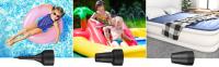 MAGIC SELECT Bomba de Aire Eléctrica para Piscinas. Inflador Portátil para Colchonetas. Hinchador para Colchones, Flotadores, Envase Al Vacío. Compresor 240V AC / 12V DC - details 3