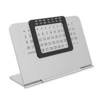 Calendario perpetuo 2023 2024 2025 con diseño de aluminio elegante para escritorio, oficina, clase, colegio personaliza con nombre, texto o imagen - details 2