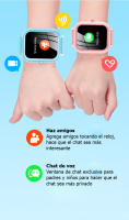 4G Reloj Inteligente Niño Con Pantalla Táctil, Smartwatch Niños, Llamadas, Video Llamadas, seguimiento de la ubicación en tiempo real,  impermeabilidad IP67, Alarma Zonas Seguridad, Cámara, SOS, Linterna, Reloj Teléfono Regalo Para Niños 3-12 Años - details 7
