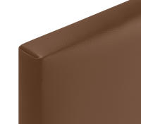 DHOME Cabecero de Polipiel o Tela AQUALINE Liso Cabeceros Cabezal Tapizado Cama Lujo (Arcilla Polipiel) - details 4
