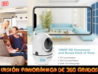 Cámara de Vigilancia WIFI  para Casa Conectada Al Móvil - Protección Exterior E Interior - Vigilar Bebé - Web Cam Inteligente - Seguimiento Automático - Videovigilancia - Seguridad para Hogar, Tienda y Oficina - Envío Desde España - details 6
