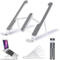 Soporte para Portátil Ajustable, Plegable Soporte de Mesa para Ordenador, Libro, Tablet Notebook, Elevador de Escritorio de Plástico ABS,Laptop Stand Compatible con MacBook Air Pro, ASUS HP Surface Lenovo 5-15,6" - details 7