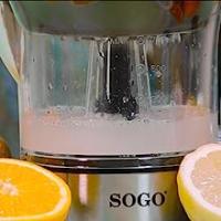 Sogo Exprimidor eléctrico de zumo de naranja y limón con tapa, automático, potente y silencioso, jarra 0,7 Litros (SS-5222) - details 4