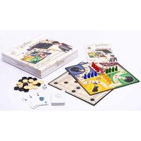 Fournier Cartamundi Multijuego Harry Potter Contiene 3 juegos de tablero: Molino Damas y Parchís y una baraja de poker Dado Fichas Peones Juego mesa Jugar Familia Niños A partir de 5 años 2 o más jugadores Multi idioma Cine Divertido Playa Piscina Camping - details 4
