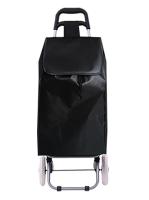 Carro de la Compra de 2 Ruedas, Carrito de la Compra para Supermercado , Bolsa Principal de 40L, Bolsillo Posterior, 90 x 30 x 35cm - details 1