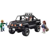 PLAYMOBIL Regreso al Futuro camioneta pick-up de Marty McFly con figuras de Jennifer Parker y Biff Tannen (70633) - details 0