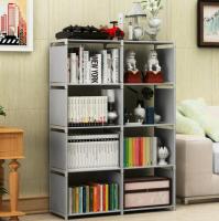 Estantería para el hogar, estantería para montar libros simple, armario creativo y moderno, juguete para niños - details 4