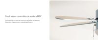 CREATE- Ventilador de Techo 53W Silencioso Ø86 cm - 3 velocidades, función verano / invierno  - WINDLIGHT EASY - details 2