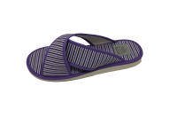 Zapatilla de Estar por casa/The Pool Slipper Company/Mujer/Tiras Cruzadas/Empeine Lona/Color Lila/Suela Eva/Muy Ligera - details 2