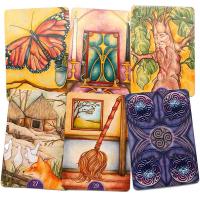 Naipecoleccion Lo Scarabeo Oráculo de 32 cartas Wicca nueva edición Sabiduría de las brujas Libro con instrucciones en inglés, italiano, alemán, español, francés y ruso Adultos Esotérico Esoterismo Cartas adivinatorias Aprender - details 3