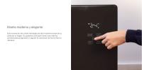 CREATE - Radiador convector Eléctrico de Cristal con WiFi - 2 potencias - Programable 24 horas - WARM CRYSTAL 2500W - details 2
