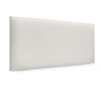 DHOME Cabecero de Polipiel o Tela AQUALINE Liso Cabeceros Cabezal Tapizado Cama Lujo (Blanco Hueso Polipiel) - details 0