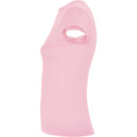 Camisetas de manga corta entallada. Cuello redondo de dos capas,Costuras laterales. - details 2
