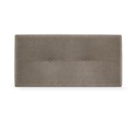 DHOME Cabecero de Polipiel o Tela AQUALINE Pro cabeceros Cabezal tapizado Cama Lujo (Tierra Tela) - details 3