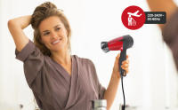 AIGOSTAR Secador de Pelo, Secador de Viaje con Mango Plegable, Doble Voltaje, Dispone de 2 Velocidades, Protección Contra el Sobrecalentamiento. (1500W) - details 3