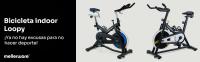 Mellerware - Bicicleta estática Loopy! Track, regulable, 8 Niveles. Volante Inercia 16 kg. Velocidad, Tiempo, Calorías, Distancia, fitness, deporte, ciclismo indoor, spinning - details 1