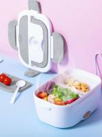 - Fiambrera Electrica Para Llevar Comida Calentamiento Rapido y Uniforme 40W 1 L Viaje Oficina - details 1