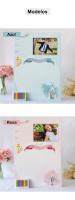 1 unidad de marco de comunión para niña y para niño, 2 modelos, azul y rosa, marco de huellas, portafotos comunión, Recuerdo de Primera Comunión, Detalles para invitados de comunión, Detalles invitados, Regalantes.com - details 1