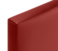 DHOME Cabecero Capitone Tapizado Polipiel o Tela Acualine con 8cm de Grosor Cabezales de Cama Acolchado Capitoné Cabeceros de Cama (Rojo Polipiel) - details 5