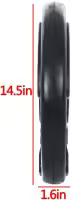 ALLINLIFE DISC WEIGHTS WITH HOLLOW TO GRAB THE HAND, HOLE FOR 50 MM THICK BAR, 2.5-20 KG LIFTING, SQUAT, HOME GYM - details 3