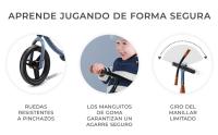 Bicicleta sin pedales 2WAY NEXT de Kinderkraft, Regulable, Sillín Blando, A partir de 3 años hasta 35 kg - details 0