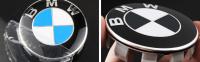 Vicyol S&D 4x Tapas Centrales para Llantas 68mm. Tapacubos para Ruedas. Emblema Decorativo para Coche. Insignia de Plástico ABS, Impermeable. Modelo 36136783536 - details 2