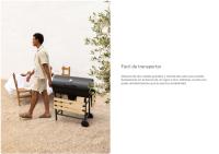 CREATE - Barbacoa Ahumadora de Carbón Create con Ruedas y Bandejas Laterales Plegables - BBQ SMOKEY - details 4