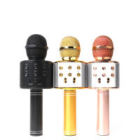 Micrófono Inalámbrico Karaoke Bluetooth 858 grabación Canción, + ALTAVOZ bluetooth , modo eco, azul , ENVIO 24H , NUEVO - details 1