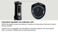 Mellerware - Batidora de Mano Spiro! 1000W. Velocidad regulable. Potente. Cuchillas INOX. Vaso medidor, emulsionador, picador - details 3