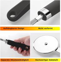 Juego De Cocina, Kit de 16 Utensilios para Cocina Acero Inoxidable Y Plastico ABS, Accesorios para Cocina,  Cuchara Para Helado, Cortapizza, Abrelata, Pinza Para Parrilla, Juego De Cucharas Medidoras MAS - details 3