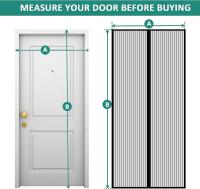 ARISE SHOP-Cortina Mosquitera Para Puertas, Anti Insectos Moscas Mosquitos con Imanes Cierre Automático Mosquitera Puerta, Fácil de Ensambla, para Balcón, Corredor - details 1