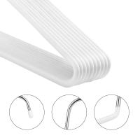 Aicasa Perchas para Pantalones de Metal Cromado, Antideslizantes y Ahorro de Espacio - Organizador de Prendas para Vaqueros, Faldas, Toallas y Bufandas - details 1