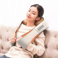 Masajeador eléctrico Shiatsu con forma de U para espalda, cuello y hombros, masaje caliente por infrarrojos, para casa,desde envio España - details 0