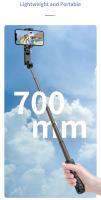 Estabilizador de Movil,Estabilizador de Cardán con Luz para Video de Vlog/Youtube/TikTok con Inalámbrico rotación automática de 360° y Modo de Escena con App - details 19