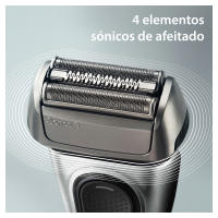 Braun Series 8 8517s afeitadora eléctrica para hombre, con recortadora de precisión, con 4+1 elementos de afeitado, base de carga, afeitadora eléctrica en seco y en mojado - details 1