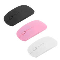 Ratón inalámbrico de diseño ultrafino ergonómico para ordenador portátil pc mouse con conexión inalámbrica para ofimática - details 1