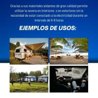OstarkDom Nevera portátil eléctrico 30L, 40L, 50L. refrigerador frigoririco para coche, caravana interior exterior. rango de temperatura -20c-+20c, control App - details 7