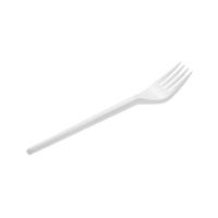 UNUSUAL-100 uds Cubiertos de plástico blanco reutilizable, Desechables, Reutilizables, Lavables, Utensilios desechables para eventos cumpleaños picnic, Calidad de cubiertos reutilizables, Cuchillos, Tenedor, Cuchara - details 2
